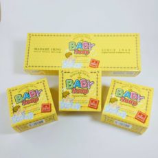 Набор Детское мыло с ромашкой и куркумой 3*150 гр / Madame Heng Baby Soap, 3*150g