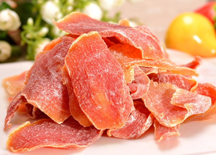 Сушеные дольки папайи 700 гр / OTOP dried papaya 700 g.