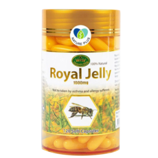 Nature King Маточное молочко 1000 мг 100 мягких капсул набор из 12 шт. / Nature King Royal Jelly 1000mg 100 soft capsules set 12 pcs