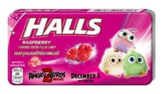 осежающие леденцы холс  со вкусом малины / HALLS Raspberry