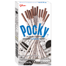 Pocky Палочки в глазури со вкусом печенья 6*40 гр / Pocky cookies and cream glaze sticks 6*40 g