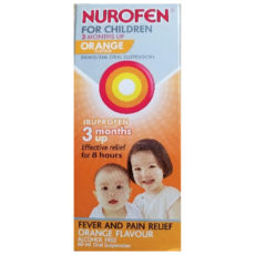 Детский жаропонижающий сироп  Nurofen 60 мл / Nurofen for children 60 ml