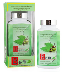 Be-Fit Compound Senna Garcinia Cambogia — комплекс с сенной и гарцинией камбоджийской, 60 капсул. / Be-Fit Compound Senna Garcinia Cambogia 60 Capsules