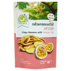 Тамаринд Хаус Хрустящий Банан с Маракуйей 90г / Tamarind House Crispy Banana with Passion Fruit 90g