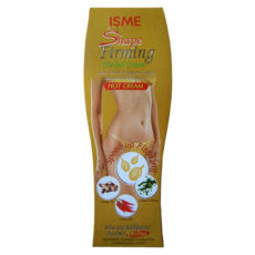 Разогревающий крем для тела с экстрактом перца и имбиря ISME 120 мл / ISME Shape Firming Hot Body Cream with Chilli, Pepper 120ml