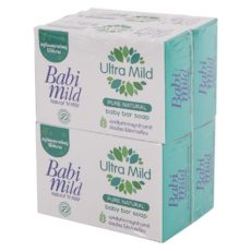 Баби Майлд нежное мыло для детей набор 4 шт*75 g / Babi Mild Ultra Mild Bioganik Baby Bar Soap set 4 pcs* 75 g