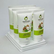 Крем для рук Кокосовый c Лемонграссом Tropicana  50гр. x 6 pcs / Hand Cream Coconut+Lemongrass Tropicana 50gr x 6pcs