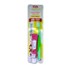 Набор Зубная щётка+зубная паста для детей /Dok Bua Ku Soft toothbrush+toothpaste for kids