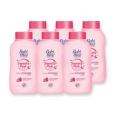 Баби Майлд пудра для детей набор 6 шт*50 гр / Baby Mild Powder sweet pink Pack 6 pcs*50 g