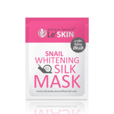 Тканевая маска для лица, 25 гр. / Le’SKIN Snail Whitening Silk Mask, 25g.