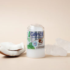 Минеральный дезодорант-кристалл  Grace кокос 70 гр / Grace Deodorant Crystal coconut 70 g