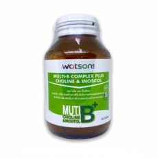 Мульти-Б комплекс плюс Холин и Инозитол  60 табл / Watsons Multi-B Complex Plus Choline & Inositol 60 tablets.