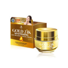 Gold 24K Whitening Anti-Melasma Facial Cream 100 г отбеливающий крем для лица / Precious Skin Gold 24K Whitening Anti-Melasma Facial Cream 100 G.