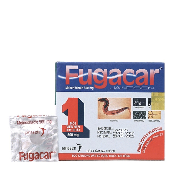 Fugacar от паразитов набор 6 шт / Fugacar for parasites set 6 prs