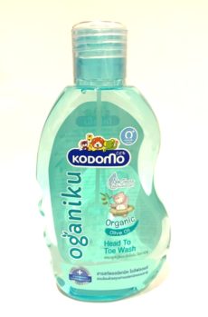 Органическое средство для мытья головы и тела Kodomo  0+ 200 мл / Kodomo Organic Head To Toe Wash 0+ 200 ml