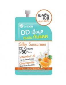 СОЛНЦЕЗАЩИТНЫЙ DD КРЕМ LE'SKIN, 8 мл / DD CREAM LE'SKIN SILKY SUNSCREEN SPF 50 PA++, 8 ml