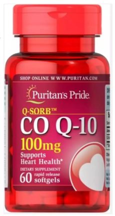 Коэнзим Q10 100 мг Puritans Pride, 60 таб / Co Q10 100 mg Puritans Pride, 60 tab