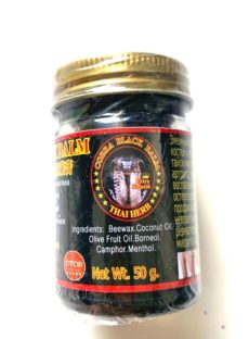 Черный бальзам Кобра Thai Herb 50 гр / Thai Herb Cobra Black Balm 50 g