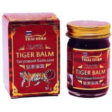 Бальзам Royal Thai Herb Red Tiger 50г*6шт / Royal Thai Herb Red Tiger Balm 50g*6pcs