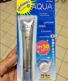 Крем-мусс для лица Mistine Aqua SPF50++++ 20 мл / Mistine Aqua SPF50++++ 20 ml