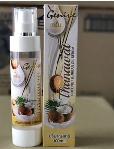 Универсальная сыворотка из кокосового и арганового масла Genive, 100 мл / Coconut & Argan oil serum Genive, 100 ml