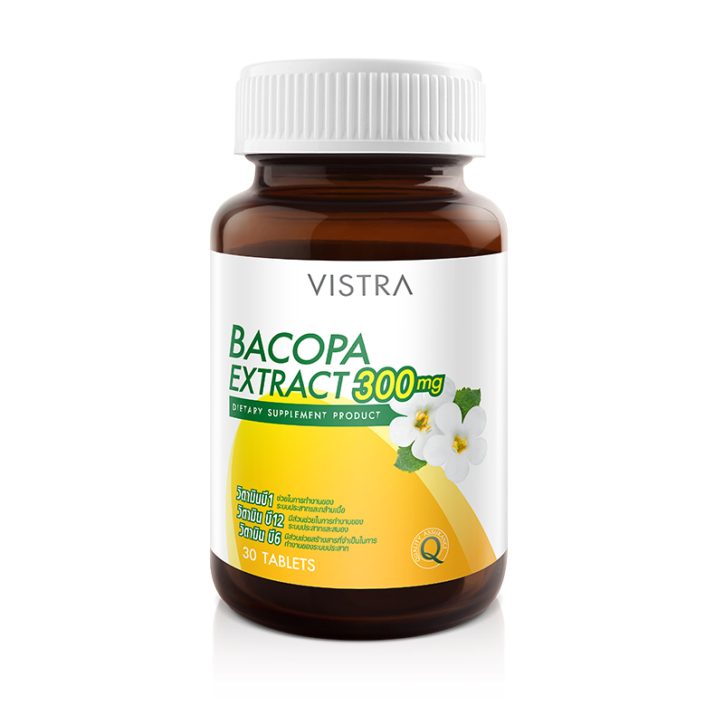 Капсулы Vistra Bacopa 30 капсул / Vistra Capsule Bacopa 30 capsules