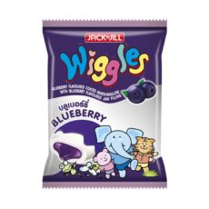 Зефир Jack'n Jill  Wiggles Blueberry 4.5г x 24шт / Jack'n jill Wiggles Blueberry Marshmallow 4.5g x 24pcs