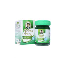 Зеленый бальзам от ушибов и синяков, при остеохондрозе Green Herb Balm Wangphrom 50 гр / Green balm for bruises and bruises, with osteochondrosis Green Herb Balm Wangphrom 50 gr