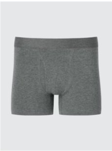 Хлопковые мужские трусы-боксеры со стандартной посадкой — UNIQLO / Cotton Boxer Briefs Regular Rise UNIQLO