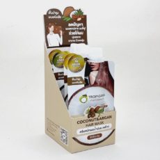 Кокосовая маска для волос Tropicana Virgin, упаковка 6 шт.* 35 мл / Tropicana Virgin Coconut Hair Mask, pack 6 pcs* 35 ml