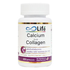 Life Calcium Plus Collagen 30 капсул / Life Calcium Plus Collagen 30 Capsules