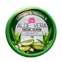 Фруктовый скраб для лица Banna Алоэ Вера, 100 гр/ Banna facial scrub Aloe Vera, 100 gr