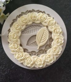 Форма для выпечки венок из роз 1 шт / Rose Wreath Baking Mold 1 prs
