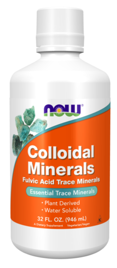 Now Colloidal Minerals Минералы с фульвовой кислотой 946 мл / Now Colloidal Minerals Fulvic Acid Trace Minerals 946ml