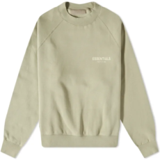 Толстовка с круглым вырезом и логотипом Fear of God ESSENTIALS / Fear of God ESSENTIALS Logo Crew Neck Sweat
