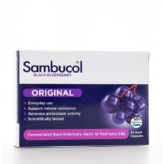 Sambucol Black Elderberry Original 24 капсулы / Sambucol Black Elderberry Original 24 Capsules