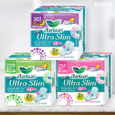 Гигиеническая прокладка Laurier Super Ultra Slim 22.5см 10шт / Sanitary Napkin Laurier Super Ultra Slim 22.5cm 10pcs