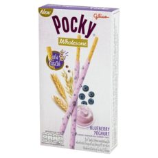 Хлебная палочка со вкусом черничного йогурта Glico Pocky 36 гр / Glico Pocky Wholesome Blueberry Yogurt 36 g