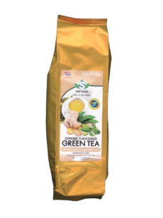 Зеленый чай Шритана со вкусом имбиря 80 г./Sritana Ginger Flavoured Green Tea 80 g.