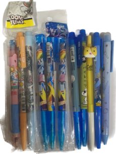 Набор синих ручек 11 шт. / Blue Pen Set 11 pcs.