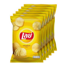 Чипсы картофельные оригинальный вкус Lay's, набор 6 ×50 гр / Snack Lay's Chips original, set 6 pc × 50 gr