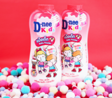Детская присыпка D-Nee Kids Bubble Gum 130 г./D-Nee Kids Bubble gum Baby Powder 130 g.