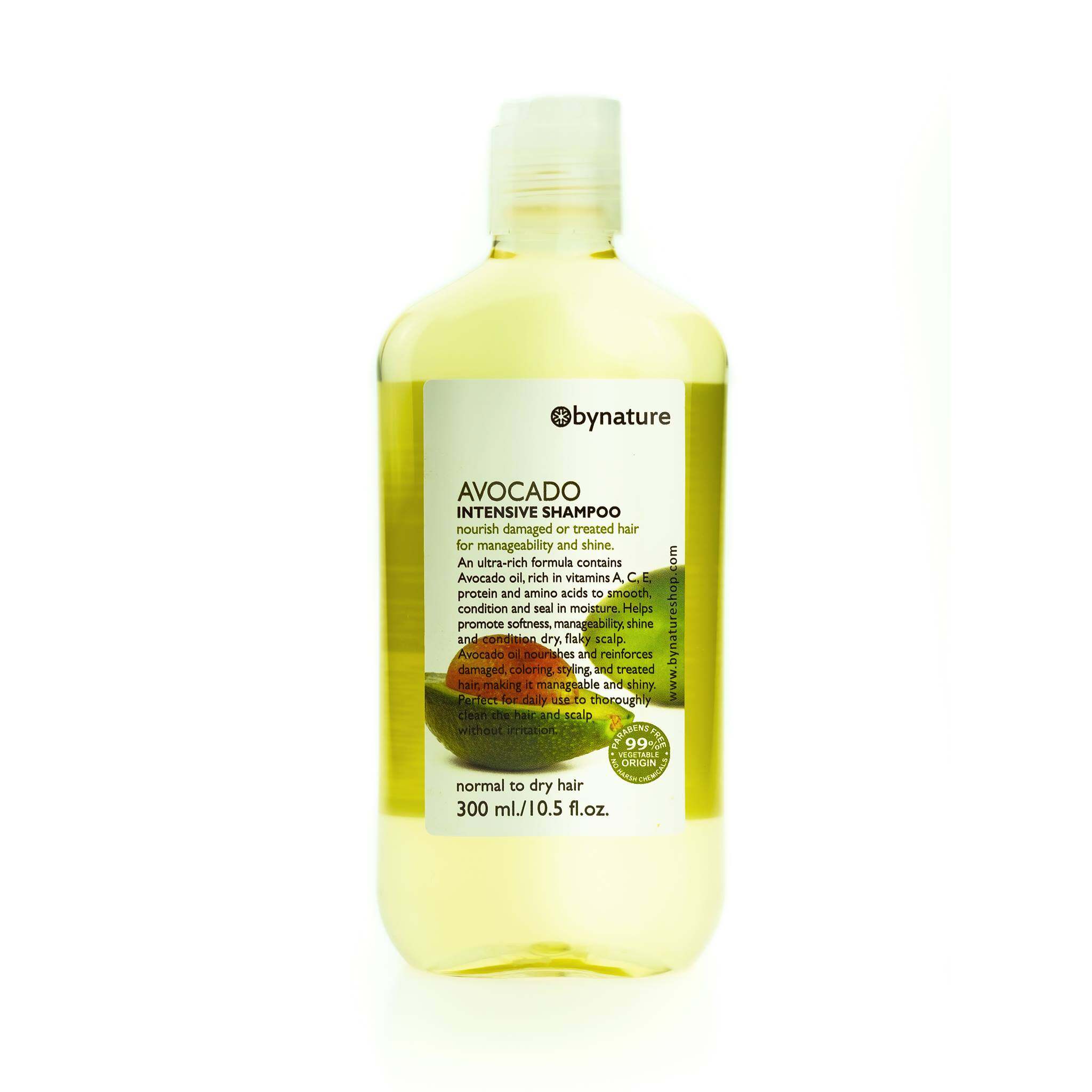 Bynature Avocado Интенсивный шампунь 300 мл./Bynature Avocado Intensive shampoo 300 ml.