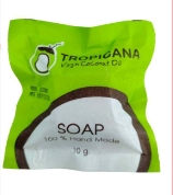 Мыло ручной работы Tropicana Кокос 10 г. / Tropicana Coconut Hand Made Soap 10 g