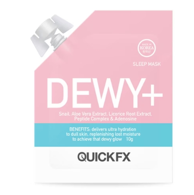 QuickFx Росистый сон Маска для лица 10г / QuickFx Dewy Sleep Facial Mask 10g