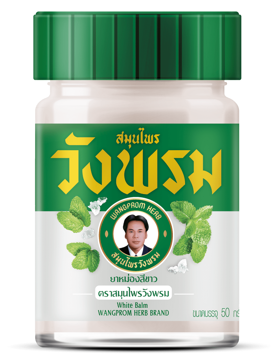 Wangprom Herb Белый бальзам 50г х 6шт / Wangprom Herb White balm 50g x 6pcs