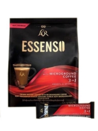 L’OR ESSENSO Кофе микромолотый 3 в 1 Гладкий и ароматный 13 стиков по 25 г / L’OR ESSENSO Microground Coffee 3 in 1 Smooth & Aromatic 13 sticks x 25 g