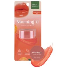 Baby Bright Morning C Color Lip Mask Грейпфрутовый пирог 3,8 г. / Baby Bright Morning C Color Lip Mask Grapefruit Tart 3.8 g.