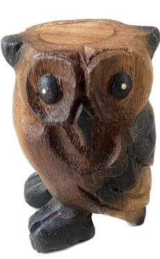 Деревянная Сова 9 см / Wooden Owl 9 cm