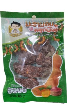 Ninejom Тамаринд с абрикосовым порошком 80 г / Ninejom Tamarind With Apricot Powder 80 g